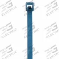 PANDUIT Cable Ties: 4 in Nominal Lg, 13/16 in Nominal Max. Bundle Dia., 0.1 in Wd, Blue, 100 PK (MPN PLT1M-C96A). Key specifications — Outdoor Use: No; Color: Blue; Brand: PANDUIT.