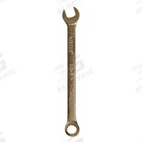 AMPCO Combination Wrench: Aluminum Bronze Nickel, Natural, 1 1/8 in Head Size, 15 3/4 in Overall Lg (MPN W-673). Key specifications — attr309539: 1-1/8 in; attr309567: No; attr324930: AMPCO.