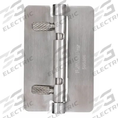 SUGATSUNE Butt Hinge: Stainless Steel, Full Surface - Weld-On Butt Hinges