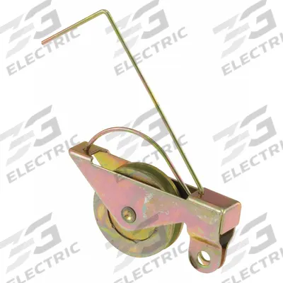 PRIME-LINE Tension Spring Roller: Tension Spring Roller, 6 7/16 in Overall Ht, Unfinished - Screen Door Hardware