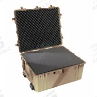 PELICAN Protective Case: 25 1/8 in x 30 1/8 in x 15 3/8 in Inside, Convoluted/Pick and Pluck/Solid (MPN 1690-000-190). Key specifications — Handle Style: Folding; Brand: PELICAN; Case Closure Type: Double Throw.