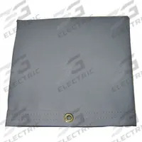 MAURITZON Tarp: 5.75 ft Lg, 5.75 ft Wd, Heavy Duty, 20 mil, Cotton Canvas, Gray, 14.5 oz/sq yd (MPN IHT-06-0606). Key specifications — Color: Gray; Brand: MAURITZON; Fabric Coating: Polyester Coated.
