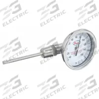 DWYER Dial Thermometer: -40°F to 160°F, ±2%Full Scale Accuracy, 4 in Stem Lg, 3 in Dial Dia (MPN BTLS34041). Key specifications — Accuracy: ±2 % Full Scale; Brand: DWYER.