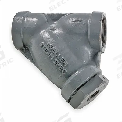 MUELLER STEAM SPECIALTY Y Strainer: 3/4 in, NPT, Perforated, 0.062 in Screen Size - Stainless Steel Y Strainers