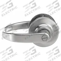 MARKS USA Door Lockset: Privacy Lever Locksets, Chrome, ADA Compliant (MPN 295L/26D). Key specifications — Ligature Resistance: Not Ligature-Resistant; Brand: MARKS USA; Lockset Function ANSI Code: F76; Visual Indicator Message: No Message; Lockset Style: 295 Curved; ADA Compliant: Yes; Finish: Satin Chromium-Plated : Zinc.