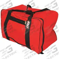 R&B FABRICATIONS Duffel Bag: Nylon, Red, 5,200 cu in Interior Volume, 24 in Lg, 13 in Wd, 16 in Ht (MPN RB-200RD-XL). Key specifications — Color: Red; Material: Nylon; Brand: R&B FABRICATIONS.