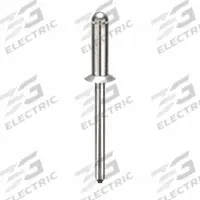Blind Rivet,1 7/8" L,0.188" dia,PK250: Inch, 1 7/8 in Overall Lg, 37/64 in Body Lg, Open End, 250 PK (MPN U33192.018.0066). Key specifications — Brand: APPROVED VENDOR.