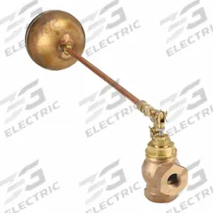 APPROVED VENDOR Float Valve Assembly: For Water Media, Angle Valve Body, Cylindrical, Bronze, FNPT (MPN AHF100). Key specifications — Mounting: Horizontal Piping; Arm Adjustability: Adjustable; Connection Gender - Side 1: Female; Connection Gender - Side 2: Female; Brand: APPROVED VENDOR; Connection Type - Side 1: NPT; Connection Type - Side 2: NPT; Flow Rate: 75 gpm @ 60 psi.