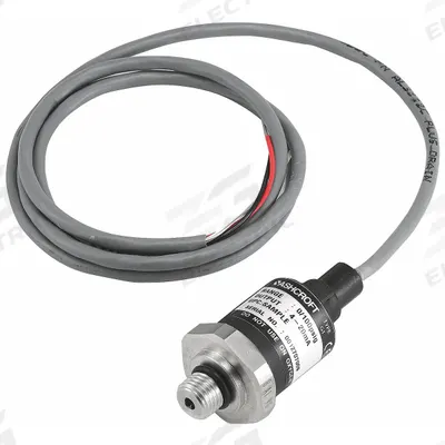 ASHCROFT Pressure Transmitter: -15 psi to 30 psi, 1 to 5V DC, Cable & Wire Leads - Pressure Transmitters with Cable & Wire Leads
