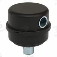 SOLBERG Filter Silencer: 1 in Inlet Size, 35 scfm, 4.5 in Overall Ht, 4.13 in Outside Dia, Polyester (MPN FS-11-100). Key specifications — attr60071: FS-11-100; attr60074: SOLBERG.