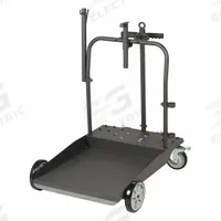 LINCOLN Drum Dolly: 400 lb Load Capacity, For 55 gal Container Capacity, Square, Rubber, Steel (MPN 84378). Key specifications — Caster/Wheel Configuration: (2) Swivel with Brake; For Container Capacity: 55 gal; Deck Shape: Square; Brand: LINCOLN.