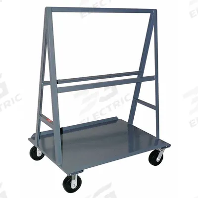 JAMCO Panel Truck: 1,200 lb, Gray, 37 in L x 25 in W x 57 in H Deck, 9 in Deck Ht - A-Frame Panel Trucks