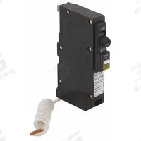 SQUARE D Miniature Circuit Breaker: 20 A, 120/240V AC, Single Phase, 22kA at 120/240V AC, 1 Poles (MPN QO120VHCAFI). Key specifications — Phase: Single; Amps: 20 A; AC Voltage Rating: 120/240V AC; Max. AIR Rating: 22kA at 120/240V AC; For Use With: QO Load Centers and NQ Panelboards; Brand: SQUARE D.