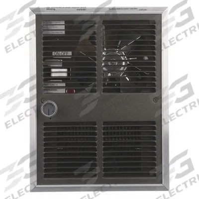 MARKEL Recessed Electric Wall-Mount Heater: 500 W/750 W/1000 W/1250 W/1500 W/1750 W/2250 W - Compact Recessed Electric Wall Heaters