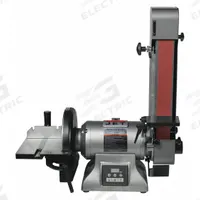 JET Belt and Disc Sander: For Metal, 115 V_230 V, Three-Phase, 1 hp, 2 in x 48 in Belt, 9 in Disc (MPN 577842). Key specifications — attr564072: Three-Phase; attr650959: Metal; attr564036: JET.