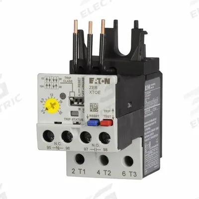 EATON Overload Relay: Electronic Protection, 3 Poles, 1NO/1NC, Phase Loss Sensitivity - IEC Electronic Overload Relays