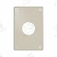 LEGRAND Wall Plate: Single Circular Opening, 1 Gang, Ivory, Jumbo Size (MPN WSP31N911IVYPS). Key specifications — Brand: LEGRAND; Material: Stainless Steel; Includes: Torx Security Screws.