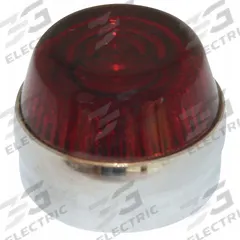 EATON Pilot Light Lens: 30 mm Panel Mounting Hole Dia, Amber, Fresnel, Incandescent/LED, 10250T (MPN 10250TC9N). Key specifications — Brand: EATON; Compatible with Series: 10250T; Lens Material: Glass.