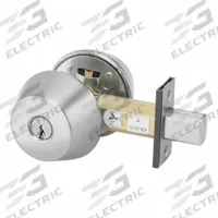 ASSA ABLOY ACCENTRA Deadbolt Lock: Cylindrical, 1 3/8 in Door Thick - Max, Chrome (MPN D262 626 SCH C). Key specifications — ADA Compliant: Yes; Brand: ASSA ABLOY ACCENTRA; Cylinder Core Type: Conventional Core Cylinder; Finish: Satin Chromium-Plated; Keyway Type: Schlage; Includes Core: Core Included; Ligature Resistance: Not Ligature-Resistant.