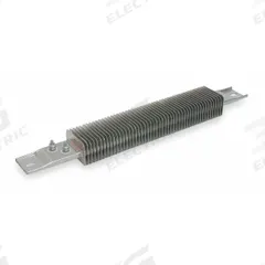 TEMPCO Finned Strip Heater: 500 W Watt, 120V AC, 1 Phase, 10 1/2 in Overall Lg, Offset, 28 W/sq in (MPN CSF00129). Key specifications — Terminals: Offset; Brand: TEMPCO; Watt Density: 28 W/sq in.