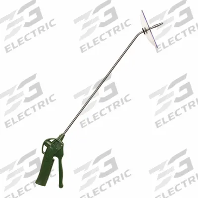 EXAIR Air Gun: Ergonomic Grip, Polyoxymethylene, 1/4 in Female NPT, 12 in Actual Extension Lg - Pistol-Grip Air Guns