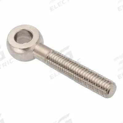 AMPG Fixed Rod End: Stainless Steel, Plain, 140 mm Hole Center-to-End Lg - Stainless Steel Male Threaded Fixed Rod Ends