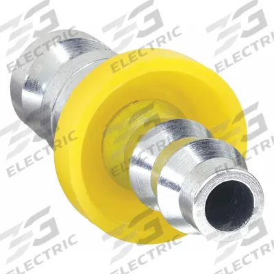 AMFLO Quick Connect Air Couplings: 1/4 in Body Size, 3/8 in Hose Fitting Size - Industrial Interchange Steel Quick-Connect Air Coupling Plugs
