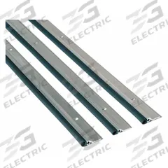 NATIONAL GUARD Door Weatherstripping: Bulb Insert, 7 ft Lg, 3 ft Wd, 1 1/16 in Ht (MPN 160S-36x84). Key specifications — Insert Material: Silicone; Flange Material: Aluminum; Brand: NATIONAL GUARD.