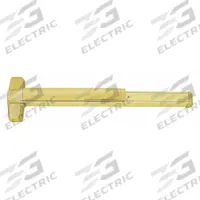 VON DUPRIN Exit Device: 3 ft Max Door Wd, Brass (MPN 99EO 3 US4). Key specifications — Product Type: Exit Device; Brand: VON DUPRIN; Exit Device Type: Rim; Exit Bar Style: Touchbar.