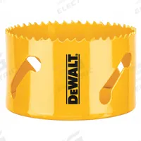 DEWALT Hole Saw: 3 1/4 in Saw Dia., 4/5 Teeth per Inch, 1 3/4 in Max. Cutting Dp, Bi-Metal (MPN DAH180052). Key specifications — attr1098070: 4/5; attr1098087: DEWALT; attr1098073: 5/8"-18.