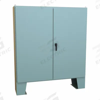 HAMMOND Electrical Enclosure: Steel, 72 in x 72 in x 17 in, NEMA 12, w/Panel, Solid Cover - Steel Dust-Tight Enclosures