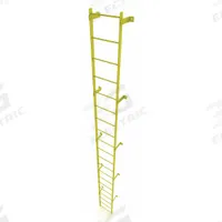 TRI-ARC Ladder,Steel,Standard Fixed,20-Rung: 20 ft Overall Ht, 25 in Overall Wd, Steel, 20 Rungs (MPN WLFS0120-Y). Key specifications — Brand: TRI-ARC; Number of Sections: 1.