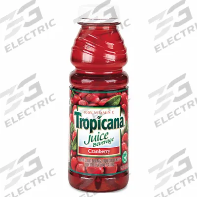 TROPICANA Juice Drink: Cranberry, Non-Caffeinated, Bottle Beverage Pack, Liquid - Furnishings, Appliances and Hospitality
