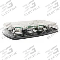 ECCO Mini Light Bar: Mini Light Bar Vehicle Light Bar Size, LED, SAE J845 Class 1, Mini Light Bar (MPN 5587CA). Key specifications — Electrical Connection: Blunt Cut Wires; Series: 5587 Reflex Series; Brand: ECCO; Number of Flash Patterns: 18; Mount Type: Bolt; Light SAE Class Rating: SAE Class 1.