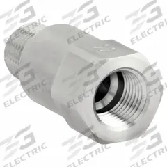 APPROVED VENDOR Piston Spring Check Valve: Piston, Inline Valve Body, 1/8 in Pipe Size, FNPT x MNPT (MPN CHK SST 210-2F2M-F). Key specifications — Brand: APPROVED VENDOR; Piston Material: Stainless Steel.