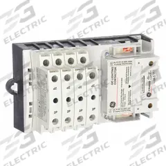 GE Lighting Magnetic Contactor: 8 Poles, 120V AC, 30 A, 2-Wire, Electrically Held (MPN CR463L80AJA). Key specifications — attr948947: GE.