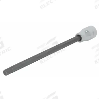 SK PROFESSIONAL TOOLS Socket Bit: 3/8 in Drive Size, Hex Tip, 4 mm Tip Size, 7 in Overall Lg - Hex Bit Sockets