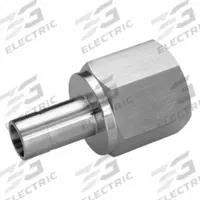 HAM-LET Compression Fitting Adapter: 1/4 in OD x 1/4 in Pipe Fitting Size, Tube x FNPT (MPN 739LF SS 1/4 X 1/4). Key specifications — Series: Let-Lok; Compatible Fitting Brands: Swagelok; Brand: HAM-LET.