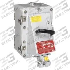 APPLETON ELECTRIC Mechanical Interlock: 600V AC, Three Phase, 60 A, 4 Pole, 3 Wire (MPN EBRH6034DS). Key specifications — Brand: APPLETON ELECTRIC; Reverse Service: No; Hazardous Location Class: Class III.