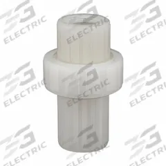 PLAST-O-MATIC Check Valve: Diaphragm, Inline Valve Body, 1/2 in Pipe Size, FNPT x FNPT, Female, NPT (MPN CKM050V-PP). Key specifications — Brand: PLAST-O-MATIC; Diaphragm Material: FKM.