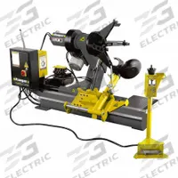 BENDPAK Tire Changer: Electric, Floor Mount, Single-Phase Phase, 31 in Max Rim Wd, 220 V AC Volt (MPN R26FLT). Key specifications — Manufacturer Part Number: R26FLT; Brand: BENDPAK; Compatible Tire Type: Truck Tires; Machine Type: Floor Mount; Phase: Single-Phase.
