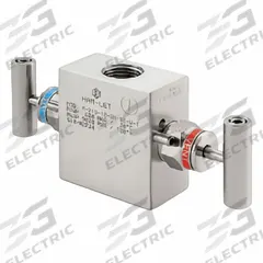 HAM-LET Two-Way Valve: Stainless Steel, 1/2" FNPT, 1/2" FNPT, 6,000 psi Pressure, Grafoil, 1/4" FNPT (MPN M-21S-10-8N-SS-G-T-P). Key specifications — Brand: HAM-LET; Drain: 1/4" FNPT; Inlet Connection: 1/2" FNPT; Outlet Connection: 1/2" FNPT; Seals: Grafoil.