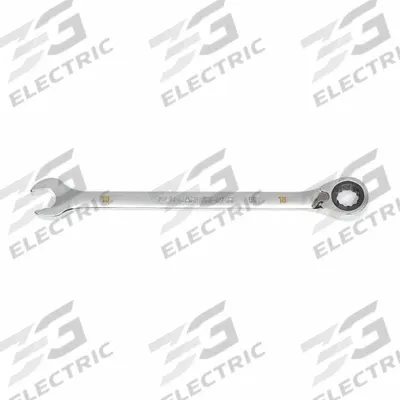 GEARWRENCH Combination Ratcheting Wrench: Alloy Steel, Full Polish Chrome, 8 mm Head Size - Metric 12-Point Ratcheting Combination Wrenches