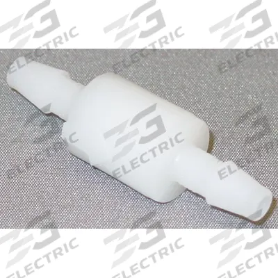 APPROVED VENDOR Ball Cone Spring Check Valve: Ball, Inline Valve Body, Polypropylene - Polypropylene Ball Check Valves