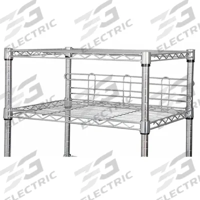 APPROVED VENDOR Ledge: 1 3/8 in x 18 in x 6 in - Ledges for Wire Shelving