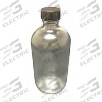 APPROVED VENDOR Sampling Bottle: 500 mL, Colorless, 28-400 mm, Phenolic, 12, Polyethylene, Type III (MPN 52KA62). Key specifications — Body Color: Colorless; Pre-Cleaned: None; Brand: APPROVED VENDOR; Screw Closure Size: 28-400 mm; Graduated: No; USP Specification: Type III; Closure Attached: Attached.