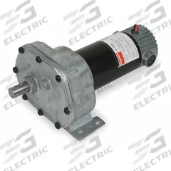 DAYTON DC Gearmotor: Parallel, 90V DC, TENV, 46 RPM, 75 in-lb Max Torque, 1/15 hp Input Horsepower (MPN 1LPK6). Key specifications — Motor Type: Permanent Magnet DC; Brand: DAYTON; Full Load Current: 0.84 A.