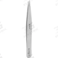 EXCELTA Tweezers: Stainless Steel, Point, Straight Tip (MPN 00-SA-SE). Key specifications — attr1002355: Stainless Steel; attr1002345: EXCELTA; attr1002348: Stainless Steel; attr1002358: Smooth; attr1002361: 00-SA; attr1024781: Standard.