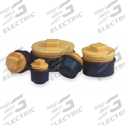 CHERNE Pipe Plug: Raised Square, Inside Pipe, For 2 in Pipe - Raised-Square Blocking Plugs