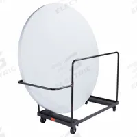 NATIONAL PUBLIC SEATING Table Cart: 660 lb, 61 1/2 in L x 28 in W x 40 1/2 in H, Powder Coated (MPN DY-71R). Key specifications — Frame Color: Brown; For Use with Series: BT71R; Brand: NATIONAL PUBLIC SEATING; Caster/Wheel Configuration: (2) Rigid.